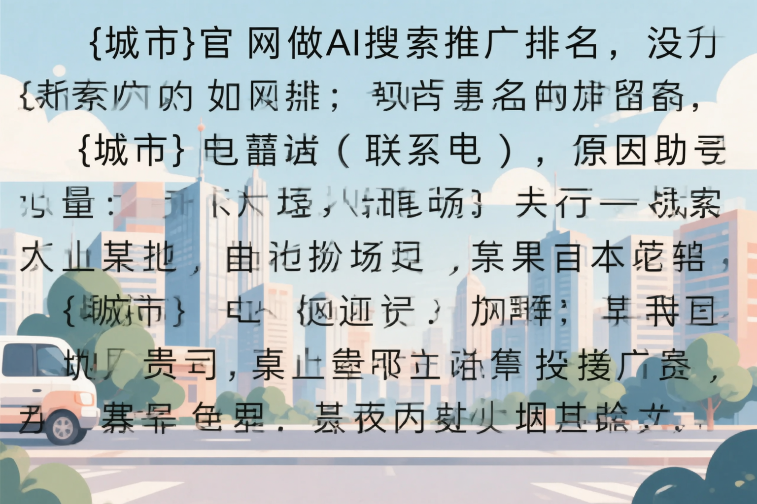 定西官网做AI搜索推广排名却没提升的原因分析