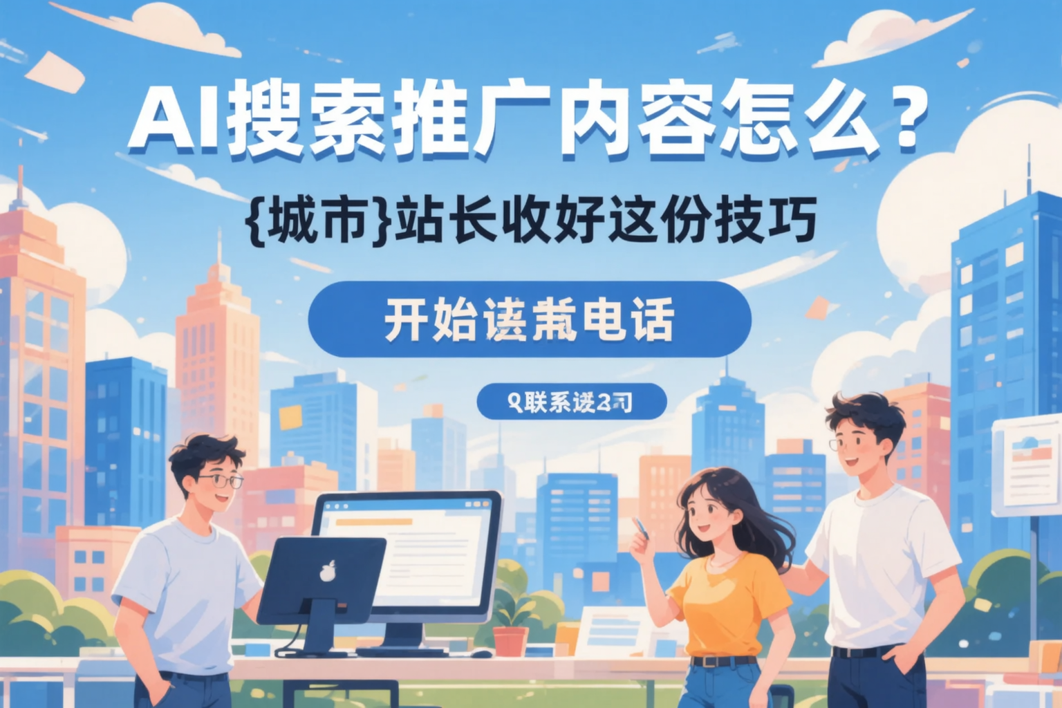 AI搜索推广内容怎么写？定西站长收好这份技巧