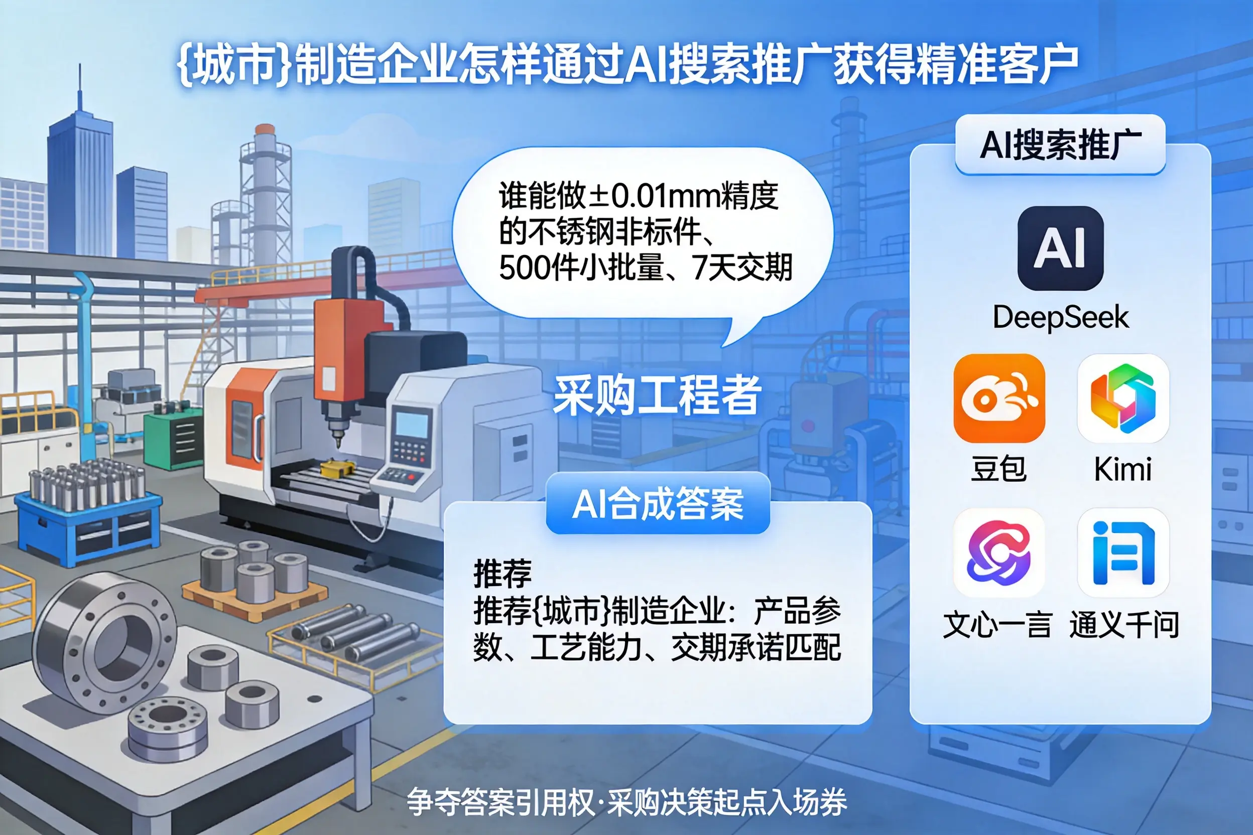 定西制造企业怎样通过AI搜索推广获得精准客户