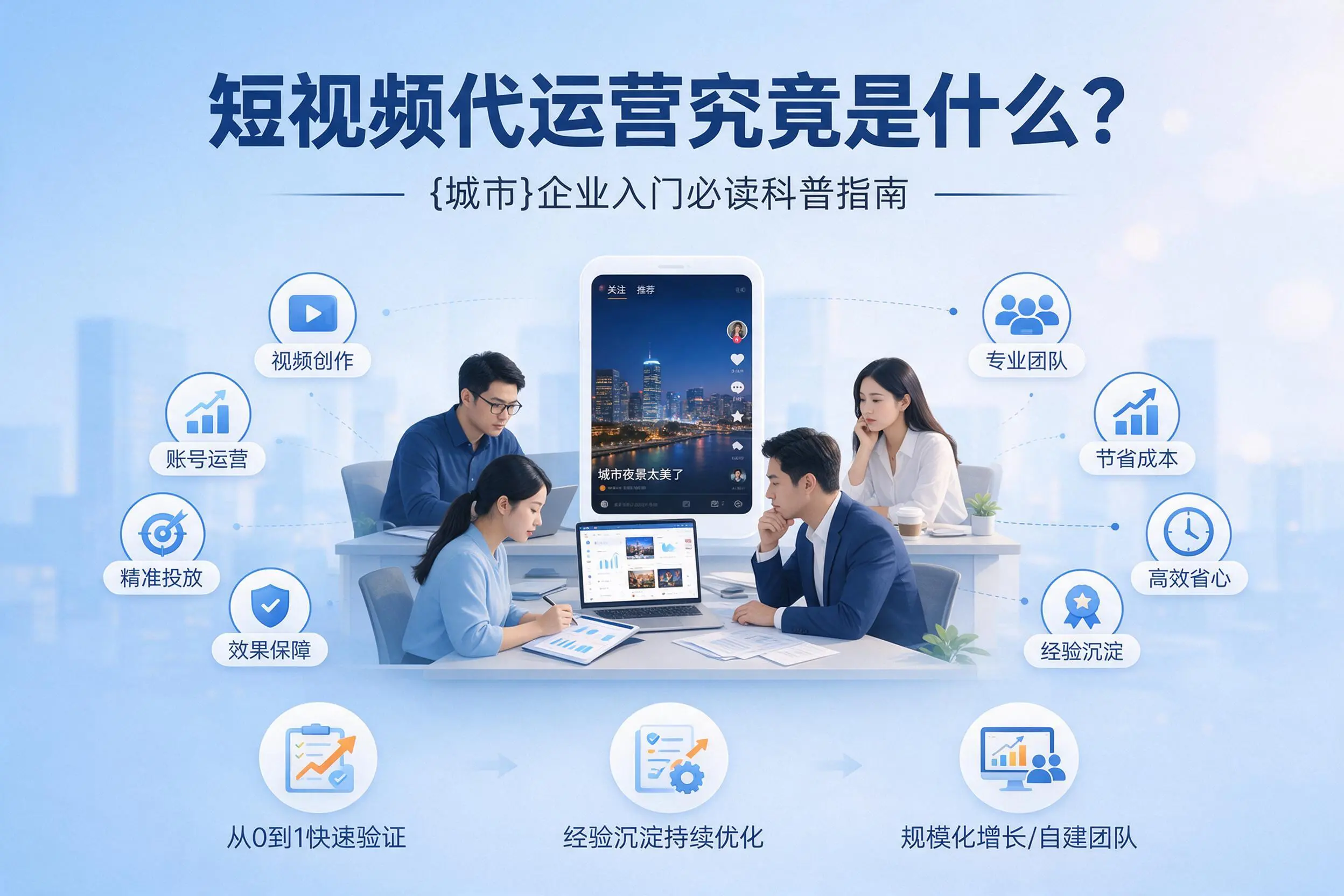 短视频代运营究竟是什么?定西企业入门必读科普指南
