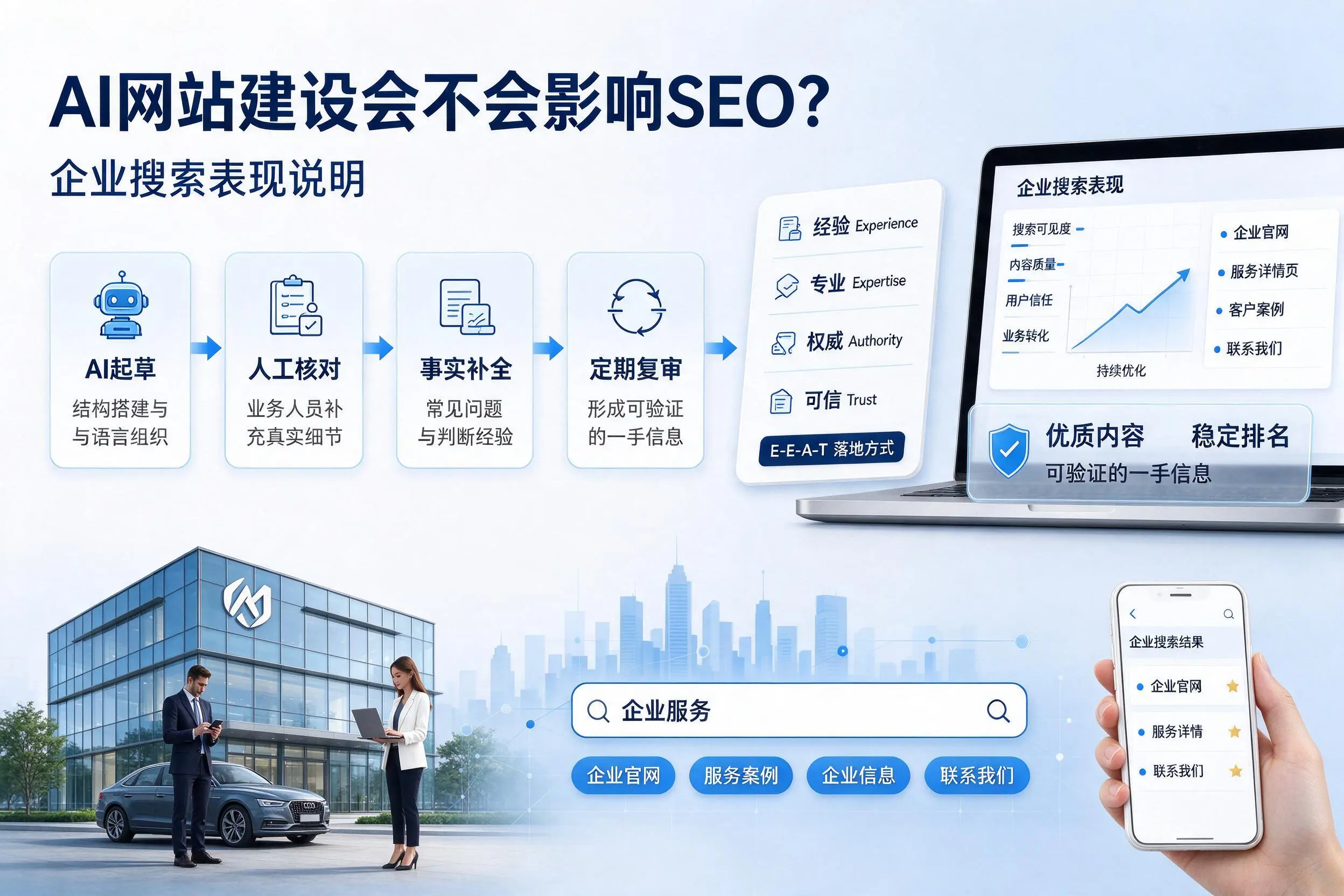 AI网站建设会不会影响SEO?定西企业搜索表现说明