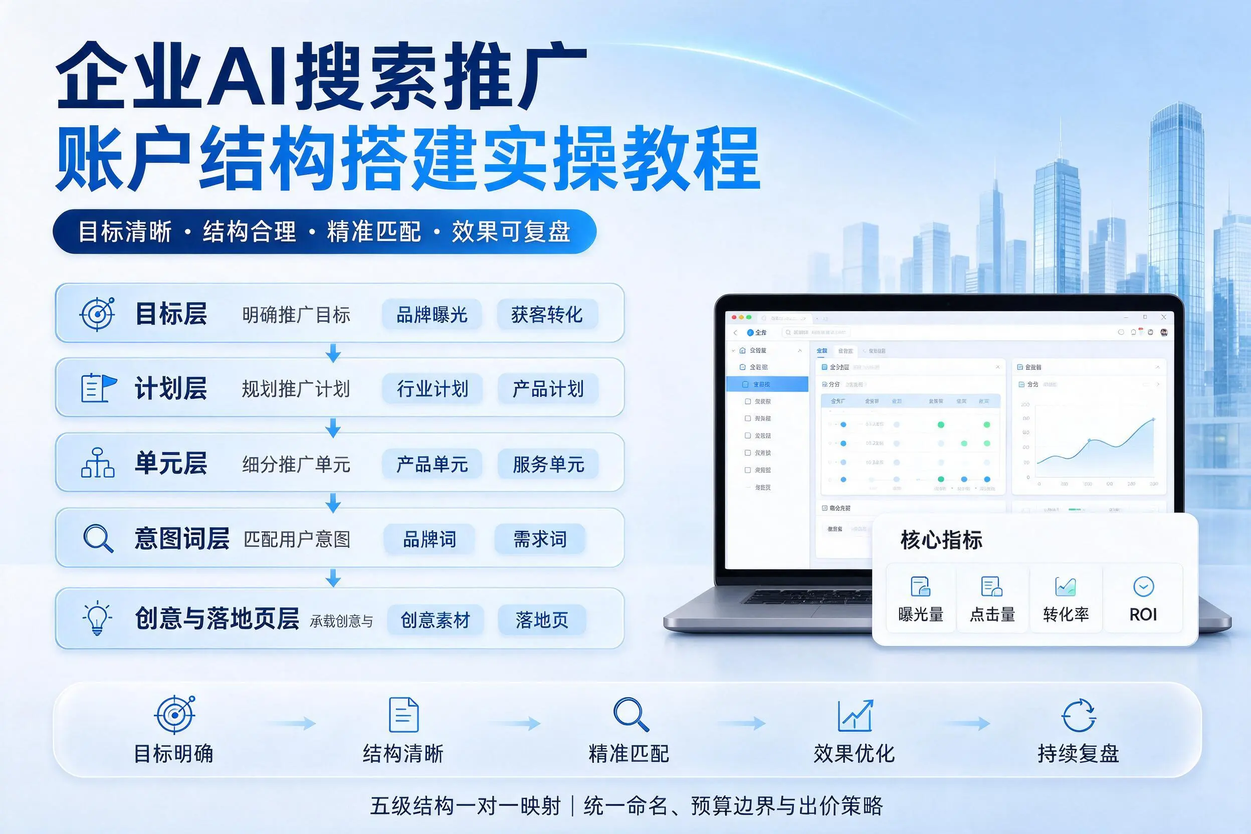 定西企业AI搜索推广账户结构搭建实操教程